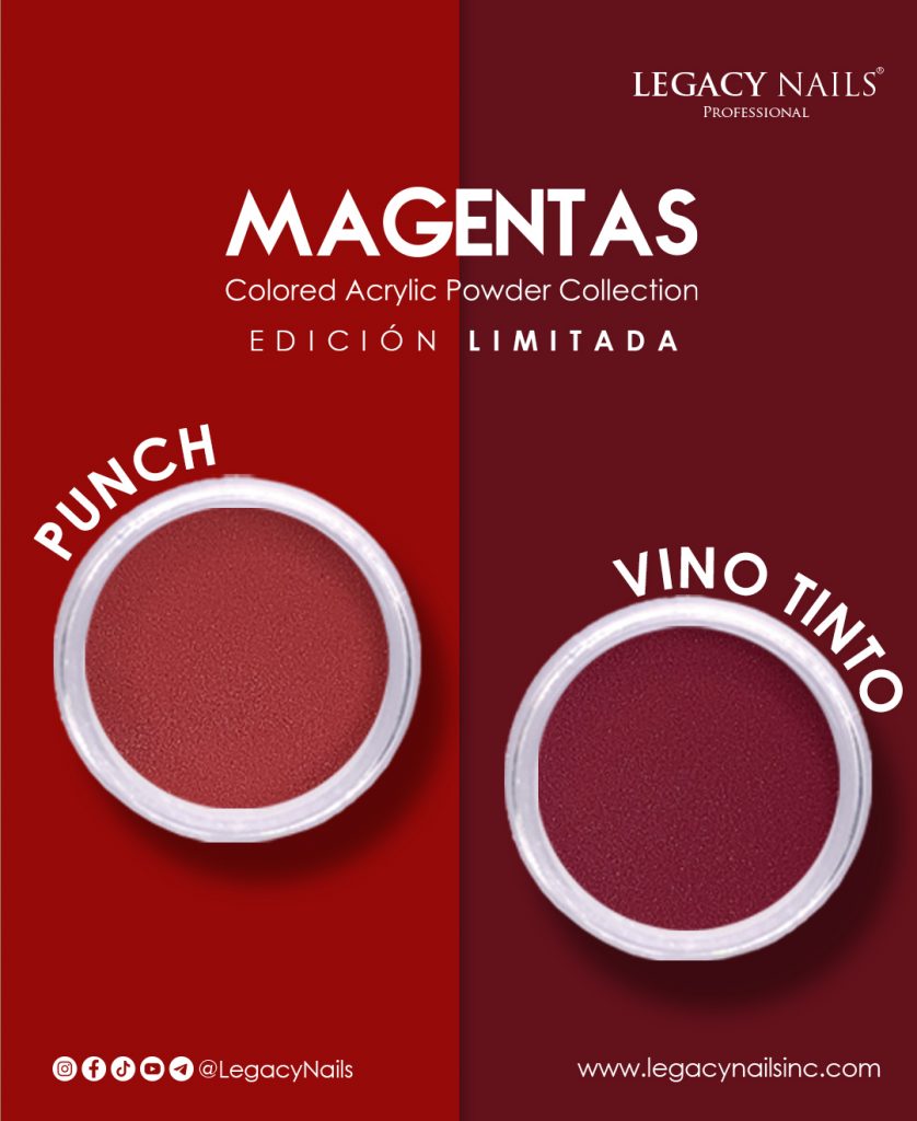 Presentamos la Colección Magentas: ¡Eleva tu Nail Art con Elegancia Vibrante! 4 Magentas 05 03