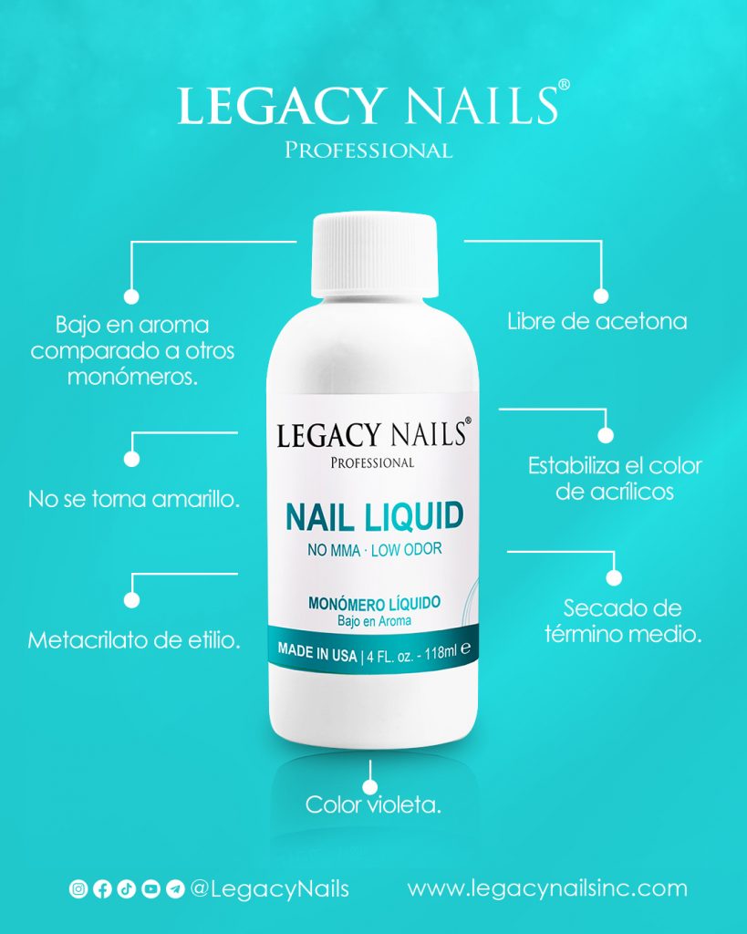 ¿Dominas la Magia de las Uñas Acrílicas? Asegura la Perfección con LEGACY 5 MONOMERO ESPANOL 3