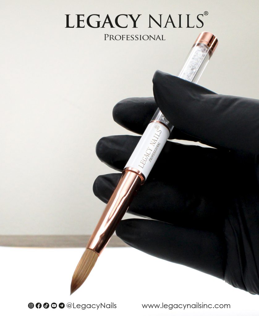 Secrets to Cleaning Your Gel Brushes: Masterful Techniques with LEGACY NAILS 6 White Nail Brush LNWNB 08 F2 2