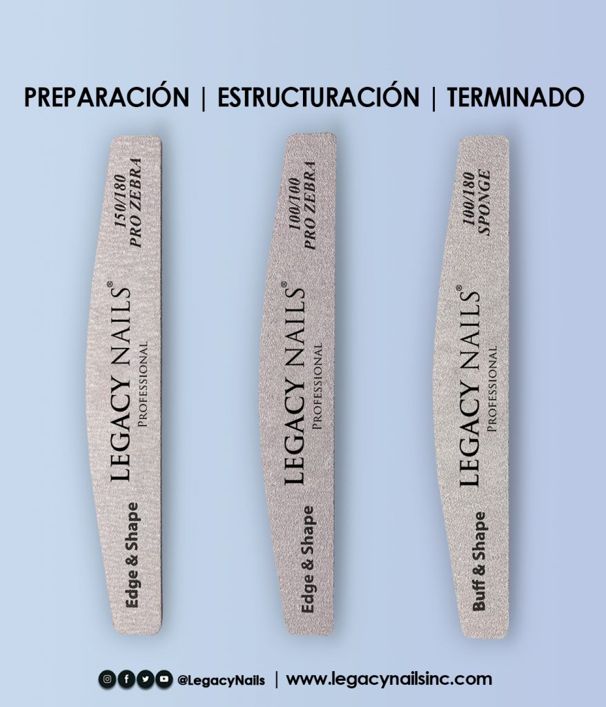 Descubre La T Cnica Perfecta Para Limar Tus U As Con Legacy Nails Profesionales En U As Belleza