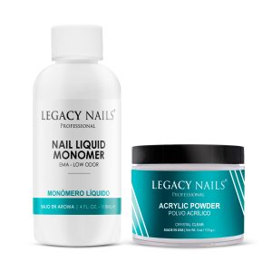 NAIL MONOMER & ACRYLIC 4 OZ BUNDLE