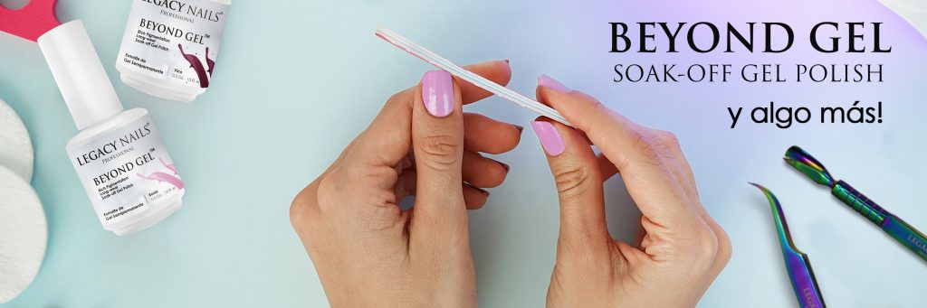Preparación de Uñas Naturales para Beyond Gel de LEGACY 3 algo mas 1
