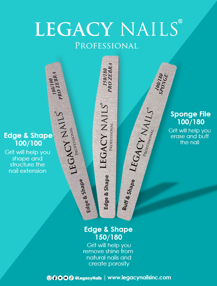Master the Art of Filing with LEGACY: Essential Tips for the Perfect Free Edge 3 nail files 2