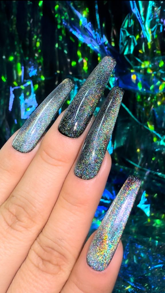 Unleash the Magic on Your Nails: "Rainbow Cat Eye" Tutorial 6 IMG 1783 1