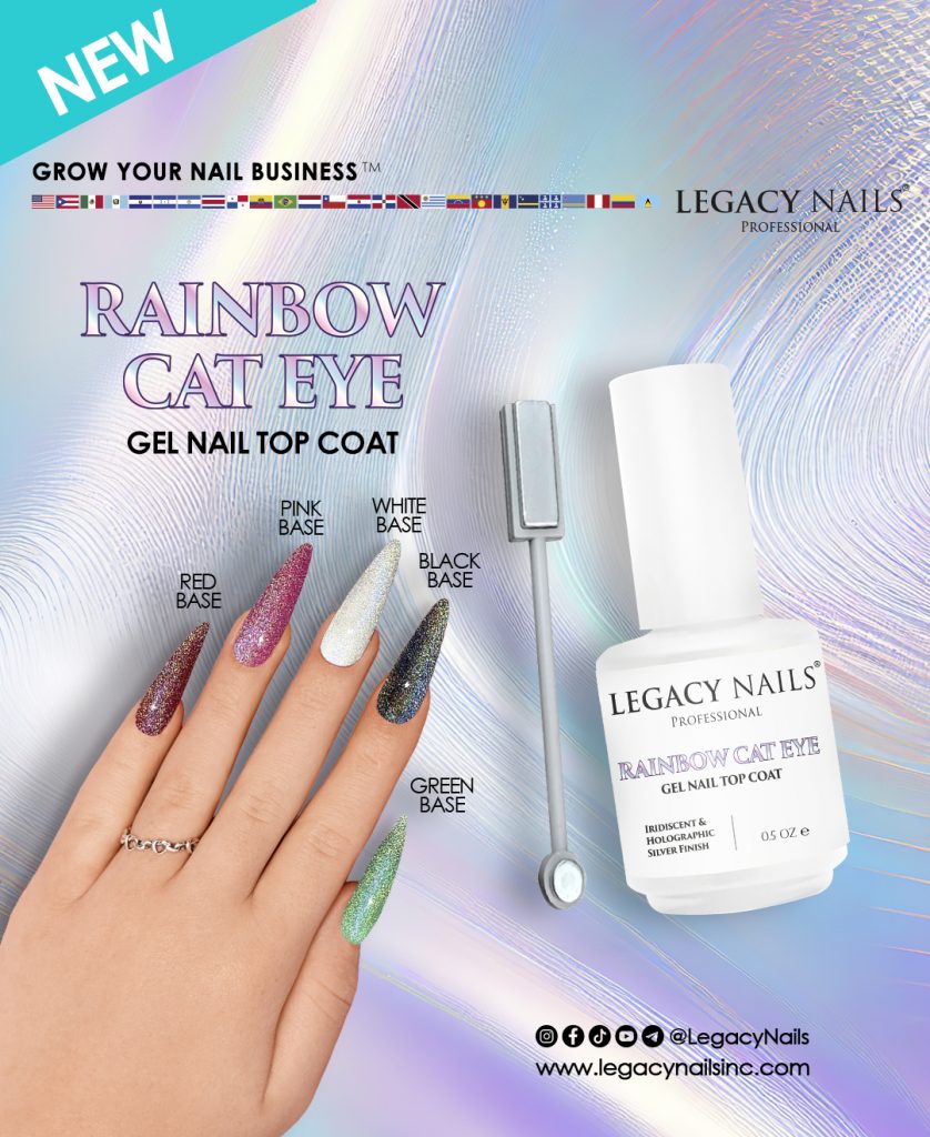 Unleash the Magic on Your Nails: "Rainbow Cat Eye" Tutorial 4 Rainbow 01 2