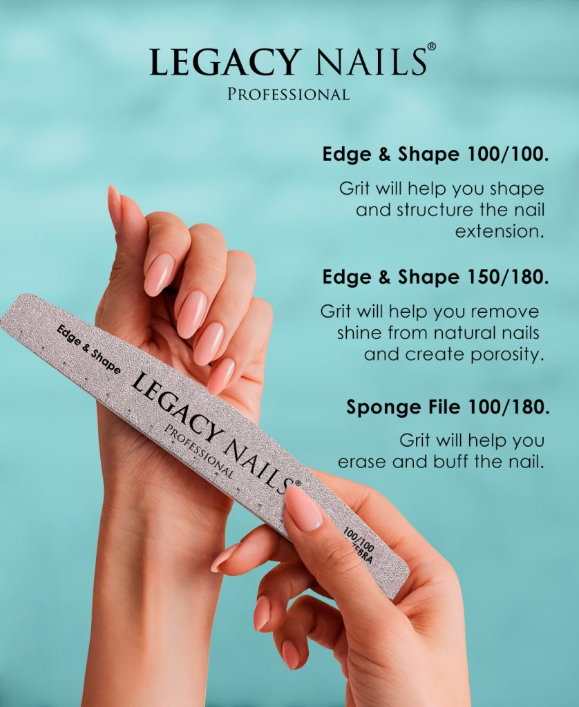 Step-by-Step Guide to Nail Filing Your Artificial Nails 5 FILES.D3 0603 1
