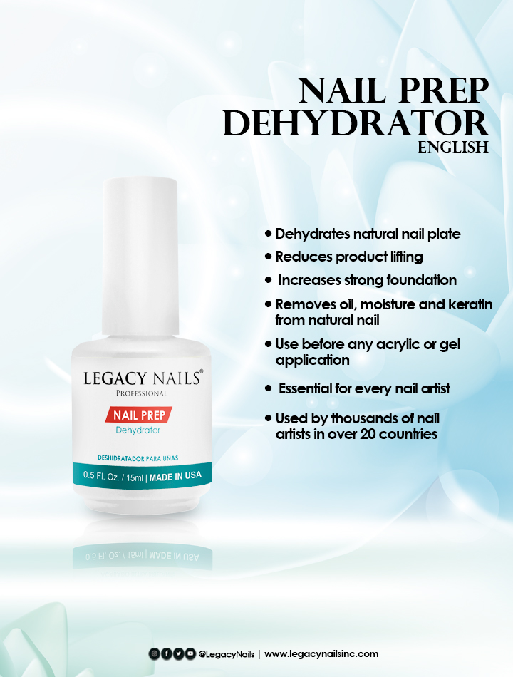 The Secret to Perfect Nails: Identifying Oil Content with LEGACY Dehydrator 3 Nail Prep Ingles 1