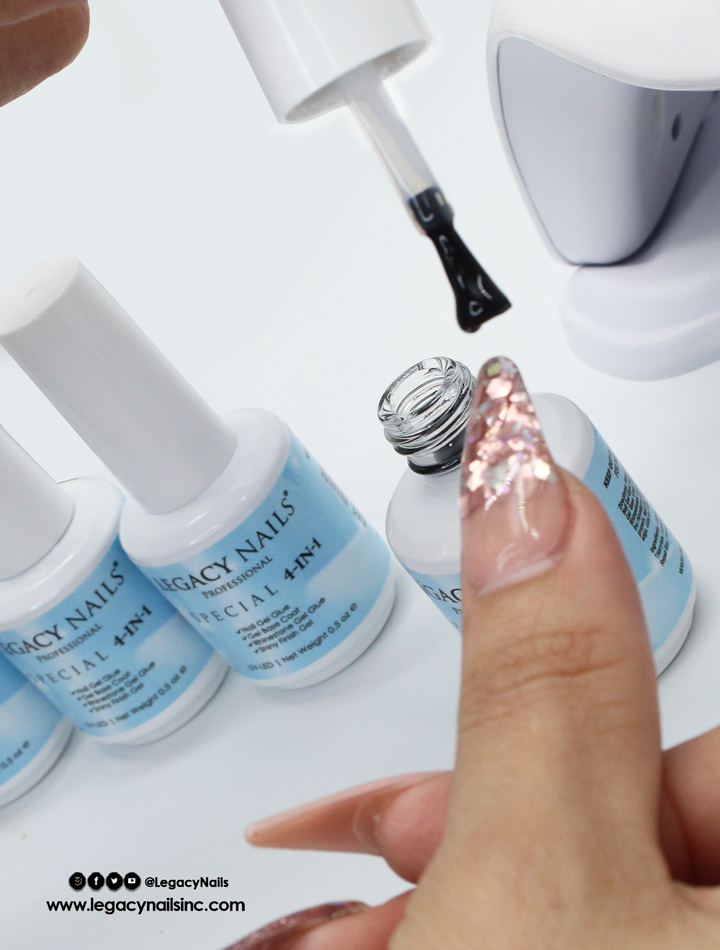 Aprende a cómo hacer uñas encapsuladas con Soft Gel Tips 5 10 5 1