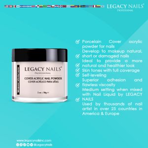 PORCELAIN COVER ACRYLIC NAIL POWDER